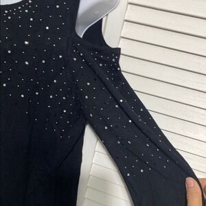 Belldini Women's Embellished Cold Shoulder